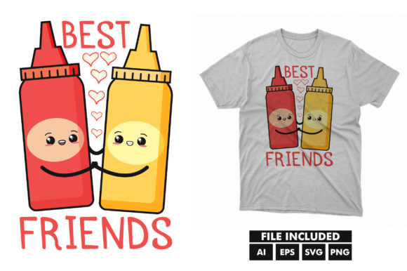 Fun Food Kids T-Shirt SVG Design