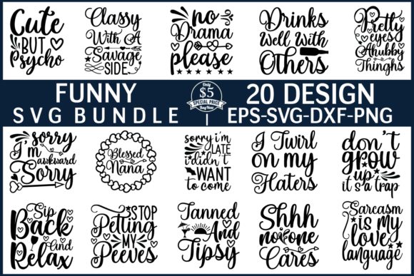 Fun SVG Bundle Vol 4